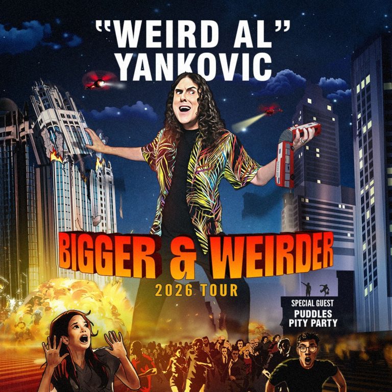 Weird Al Yankovic Unleashes Bigger & Weirder Tour 2026 With 90 North American Cities Starting May 26 In Hollywood Florida