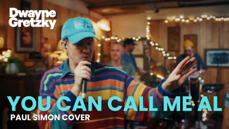 Dwayne Gretzky Brightens Your Day with Excellent Rendition of Paul Simon’s “You Can Call Me Al”