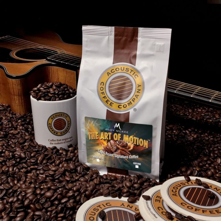 Guitar Virtuoso Andy McKee Launches ‘The Art Of Motion’ Signature Coffee Blend With Acoustic Coffee Company