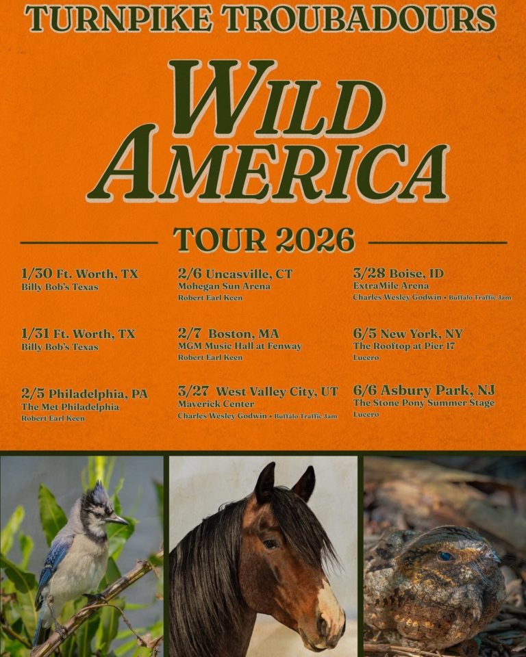 Turnpike Troubadours Extend ‘Wild America’ Tour with New 2026 Dates