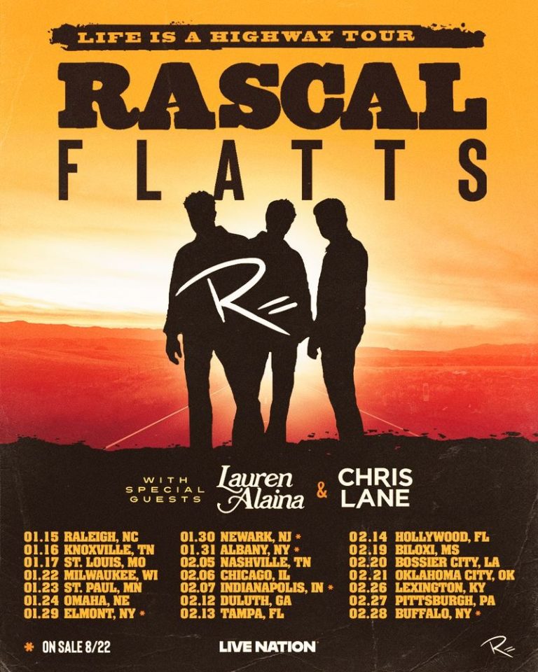 Rascal Flatts Extend Triumphant Comeback with 2026 ‘LIFE IS A HIGHWAY’ TOUR
