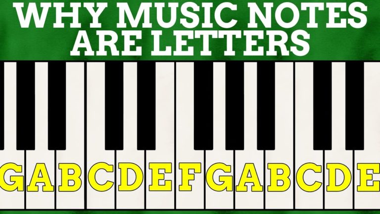 Patrick Foote Explores Why Musical Notes Are Named After Letters