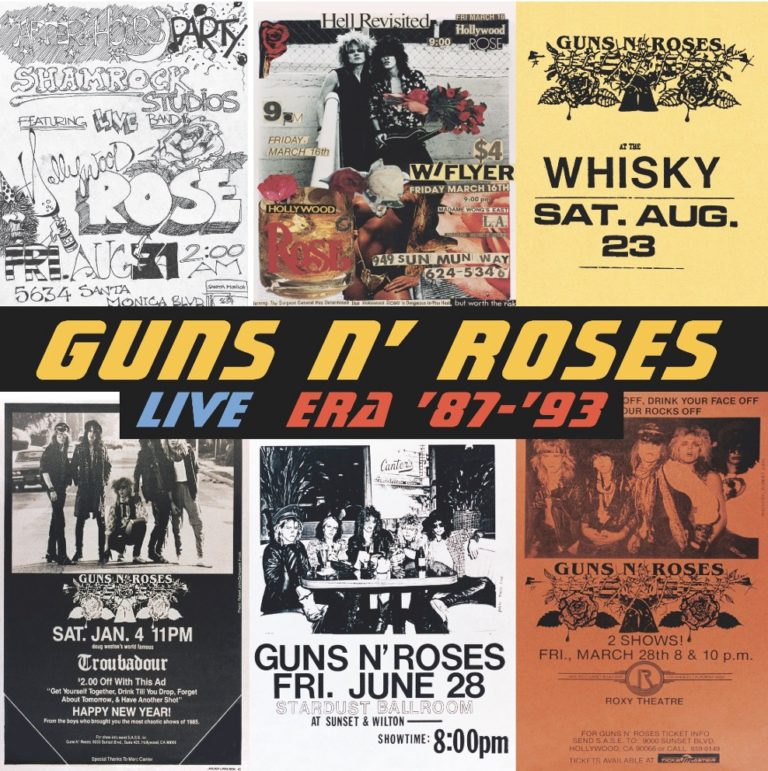 Guns N’ Roses Celebrate A Monumental Legacy With The Remastered Vinyl Release ‘Live Era ’87-’93’
