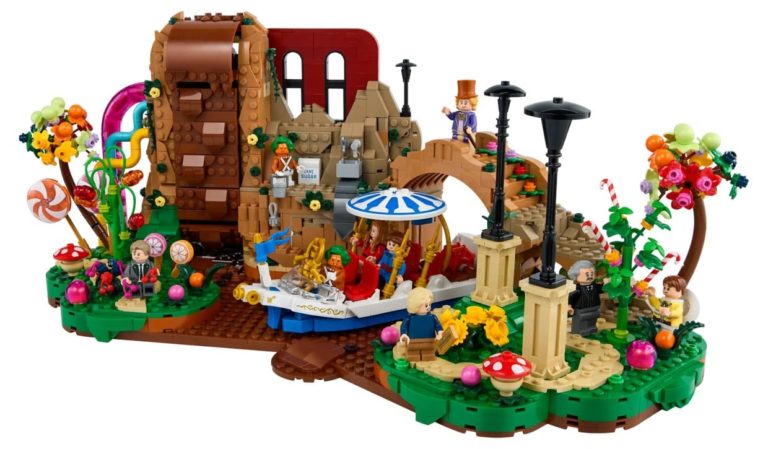 New LEGO Set Celebrates Willy Wonka and the Chocolate Factory