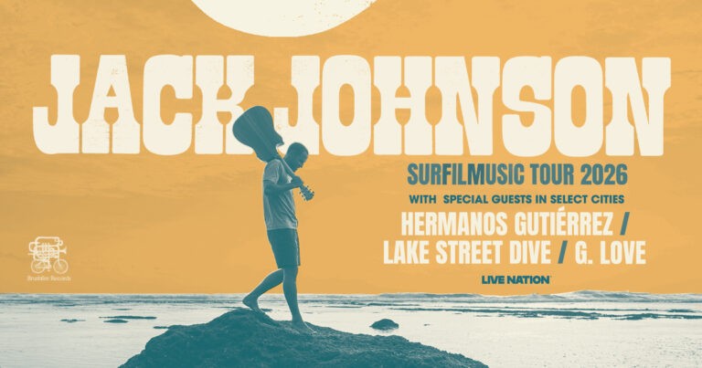 Jack Johnson Rides the Wave With ‘SURFILMUSIC’ Tour and Luminous New Single “Hold On To The Light”