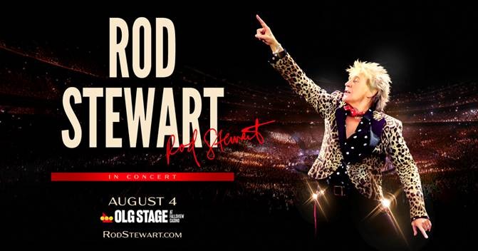 Rock Legend Rod Stewart Brings Eternal Fire To The OLG Stage