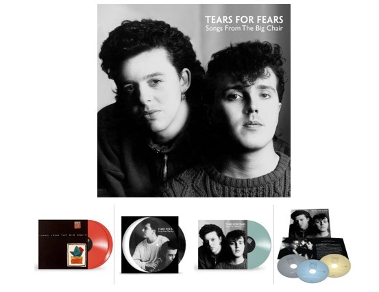 Tears For Fears Celebrate 40 Years Of ‘Songs From The Big Chair’ With Ruby Anniversary Reissues Including Transparent Red Vinyl And 3CD Deluxe Set