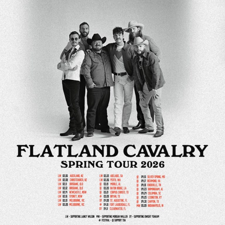 Flatland Cavalry Announces Extensive Spring Tour 2026 And “Gone” Single