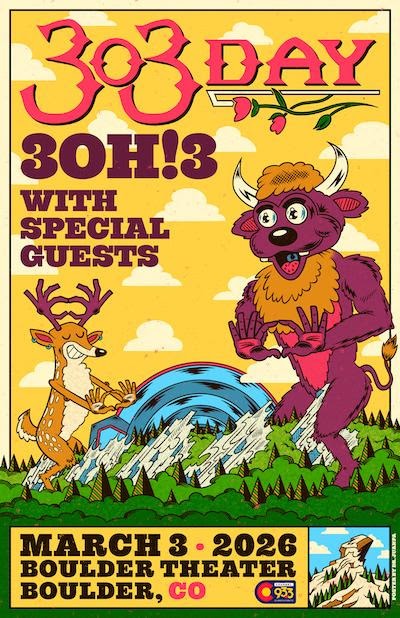 Electronic Duo 3OH!3 Returns to Boulder Roots for Annual “303 Day” Celebration