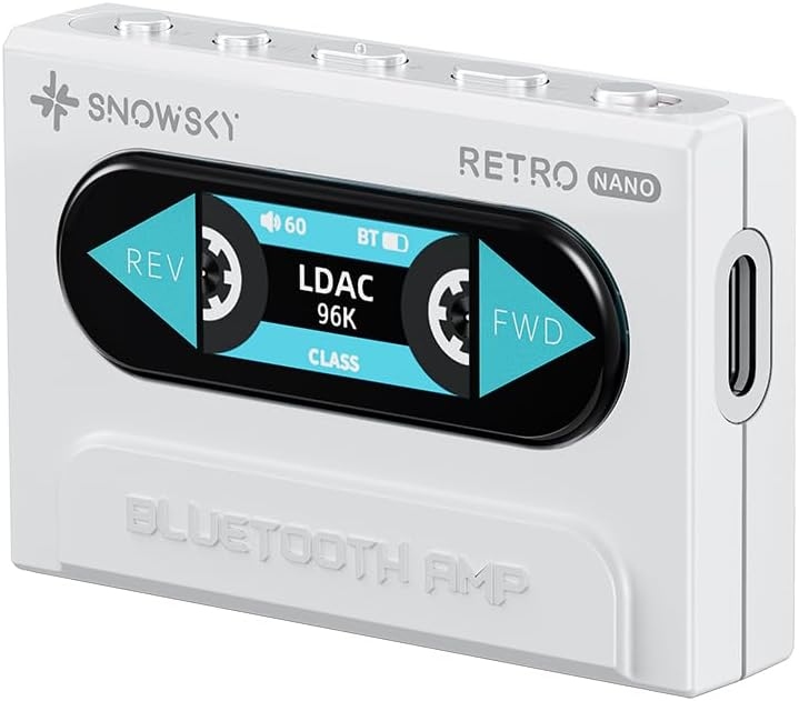 FiiO Snowsky Retro Nano Packs Serious Audio Tech Into a Cassette Inspired Design