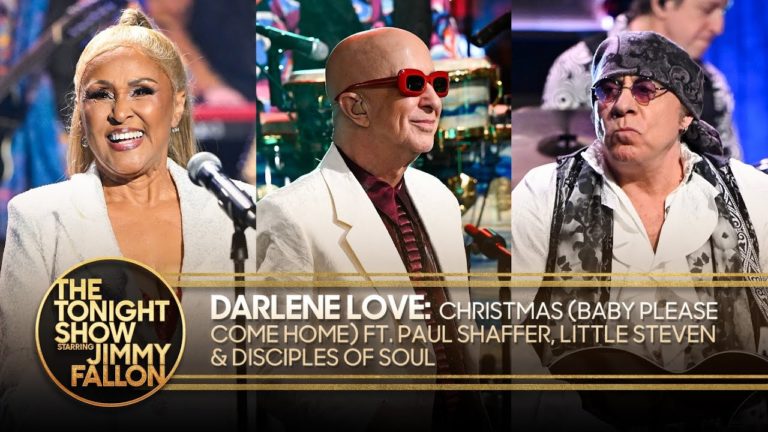 Darlene Love Returns to ‘The Tonight Show’ to Perform “Christmas (Baby Please Come Home)” with Little Steven and Paul Shaffer