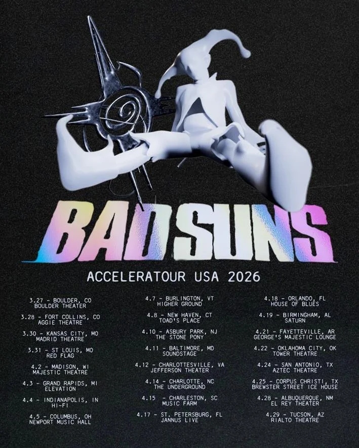 BAD SUNS Announce Massive 2026 “Accelerator” Headlining Tour