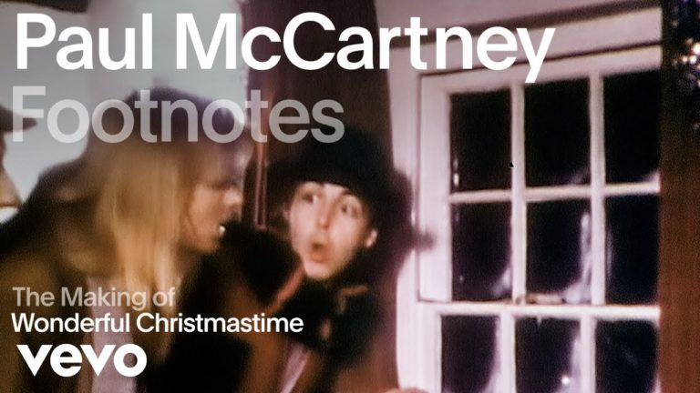 PAUL MCCARTNEY Partners with Vevo for “Wonderful Christmastime” Footnotes