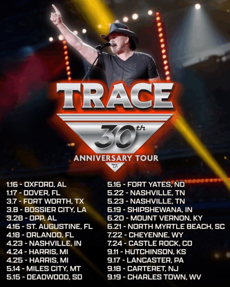 Trace Adkins Celebrates Three Decades of Hits with the Massive 30th Anniversary Tour