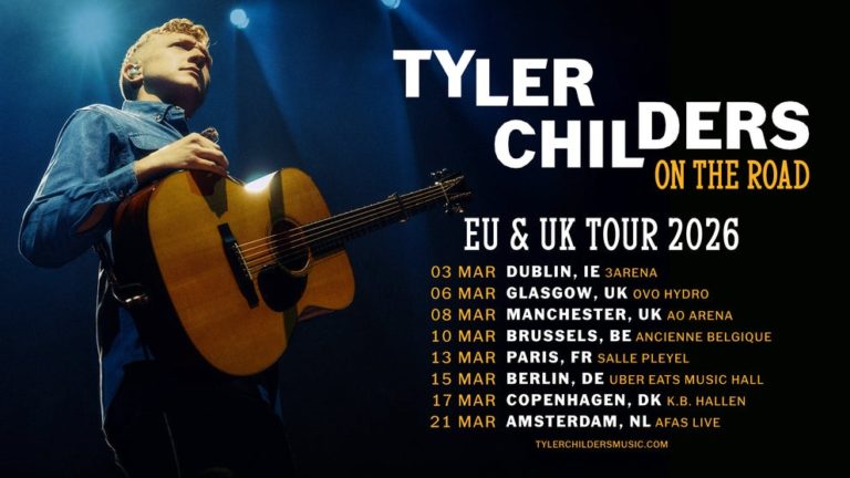 Tyler Childers Extends ‘On The Road’ Tour with Massive 2026 U.K. and European Dates