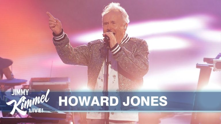 HOWARD JONES Celebrates 40 Years of “Things Can Only Get Better” on Jimmy Kimmel Live