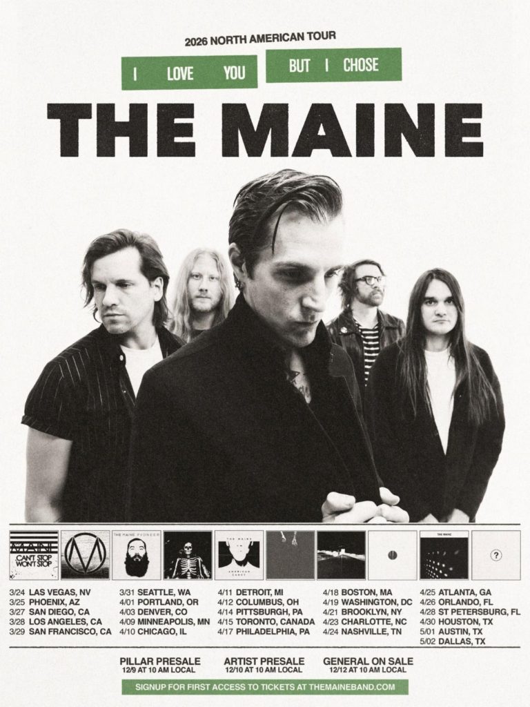 The Maine Announce First Headline Tour In Two Years To Kick Off New Era