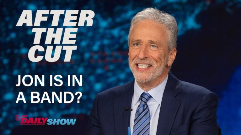 Jon Stewart Reveals Secret Hobby Joins Band Church and State™ at Age 62