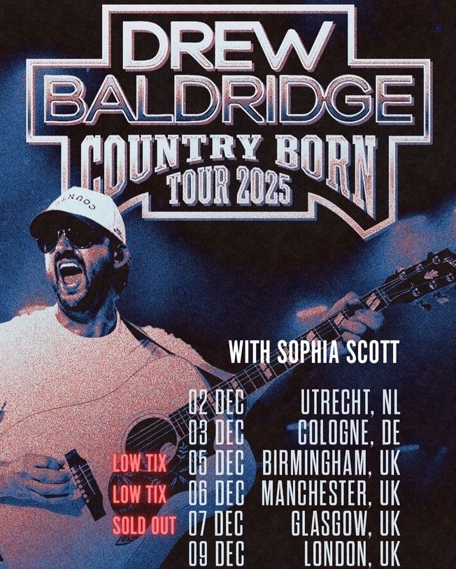 Country Artist Drew Baldridge Celebrates Season Of Breakthrough Career Firsts