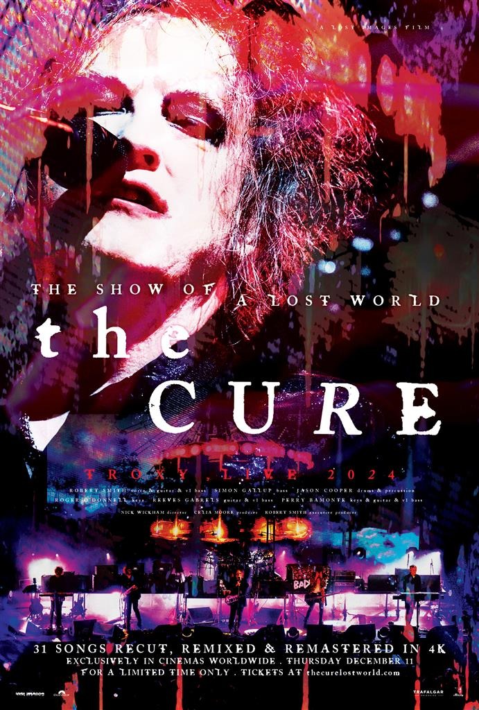 THE CURE’s GRAMMY-Nominated Album Performance Hits Cinemas in ‘The Show Of A Lost World’