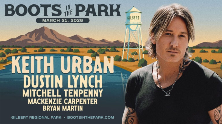 KEITH URBAN To Headline Boots In The Park Festival In Gilbert, Arizona