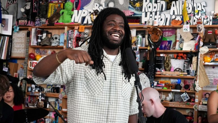 MIKE Brings Vulnerable Sweeping Gratitude To His Tiny Desk Set