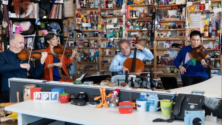 Takács Quartet Celebrates 50 Years Of Sublime Chamber Music Mastery At Tiny Desk