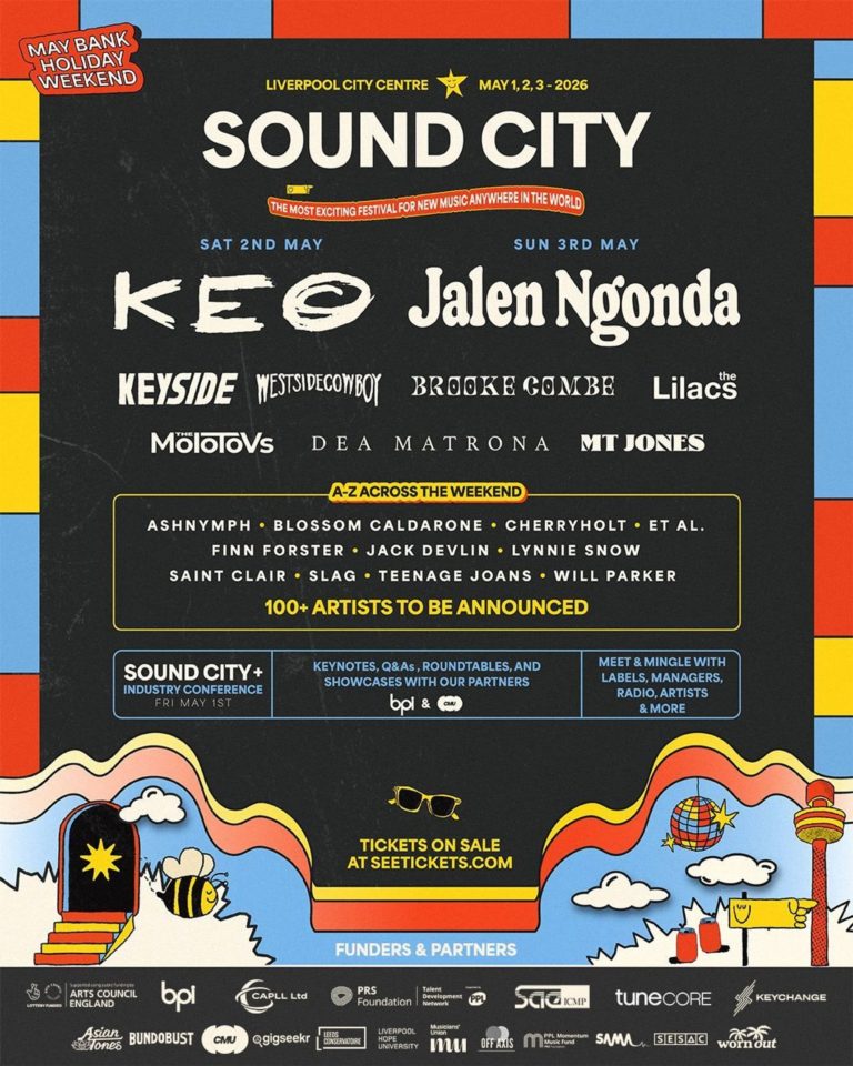 Liverpool’s Sound City 2026 Drops First Wave Lineup Featuring Westside Cowboy, Brooke Combe, and Teenage Joans