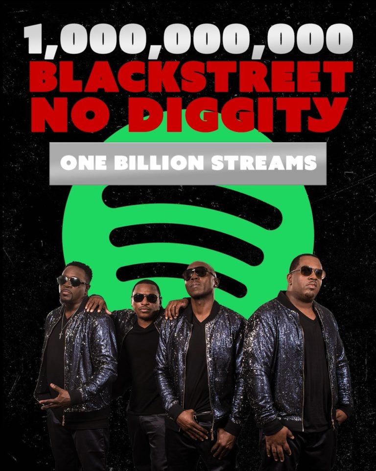 Blackstreet Reaches One Billion Streams For “No Diggity”