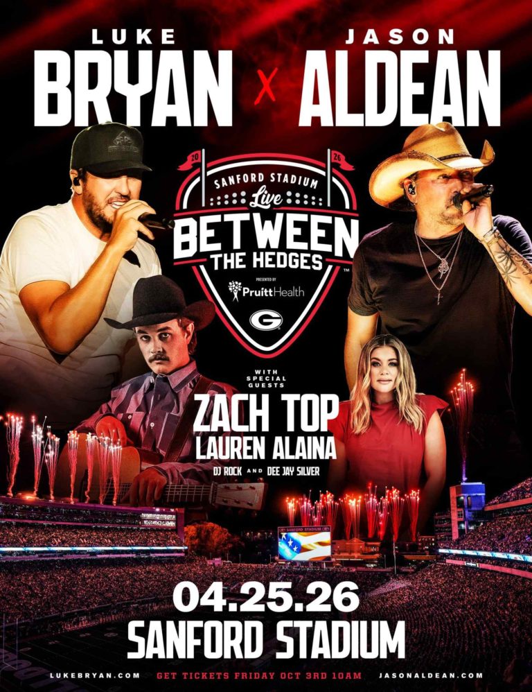 Jason Aldean And Luke Bryan Set Historic Sanford Stadium Return