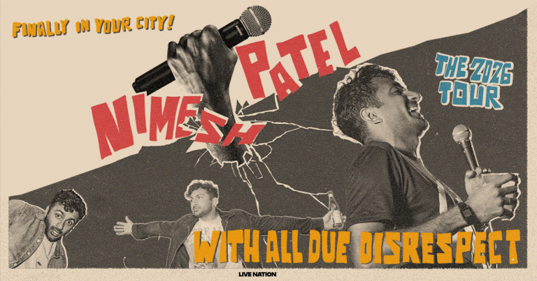 Comedian Nimesh Patel Announces ‘With All Due Disrespect’ North American Tour