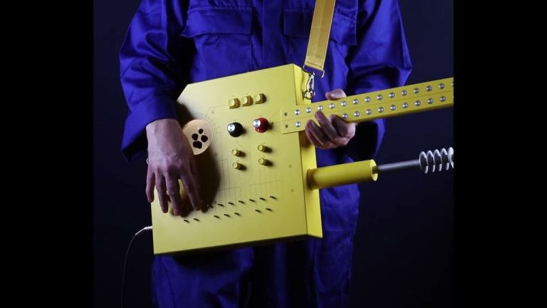 Retro Futurist Love Hultén Builds A Synth Guitar Dream