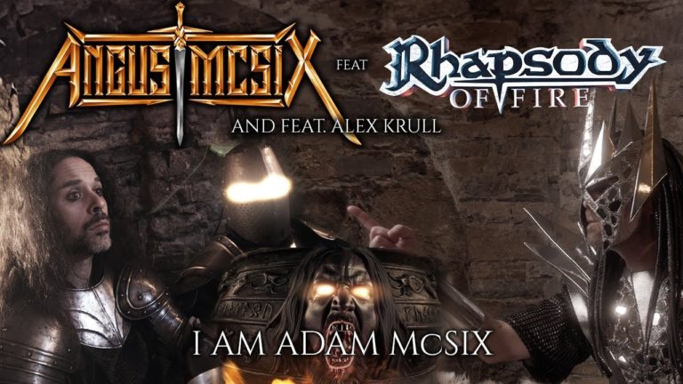 Angus McSix Unites with Rhapsody Of Fire for Power Metal Anthem “I Am Adam McSix”