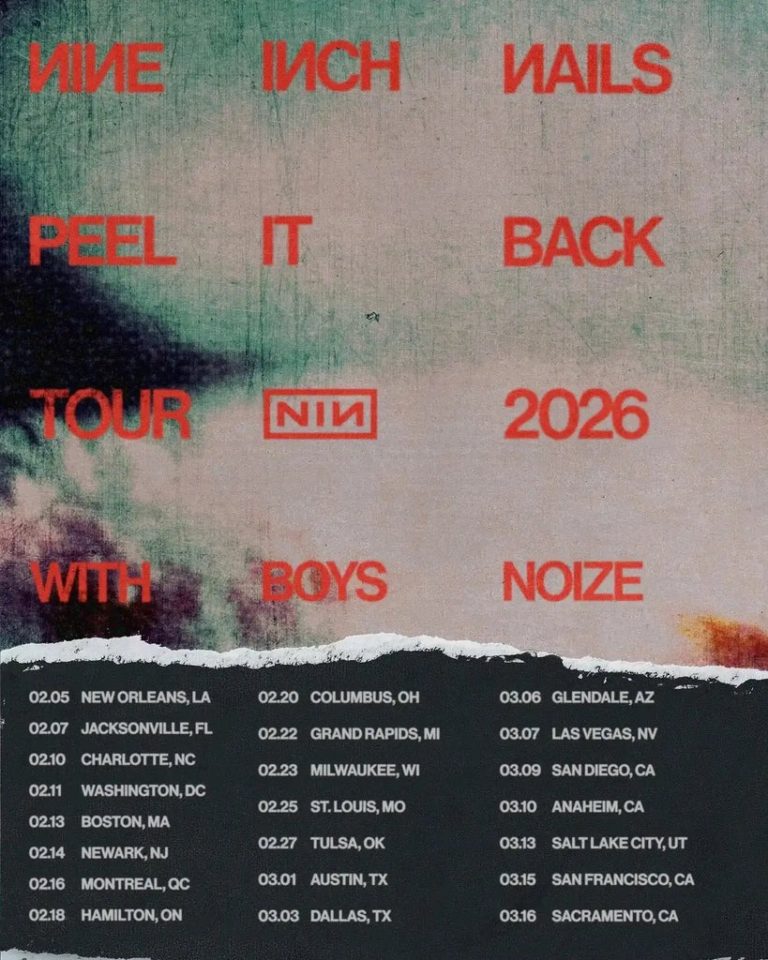 Nine Inch Nails Announce Second North America Leg Of ‘Peel It Back’ Tour