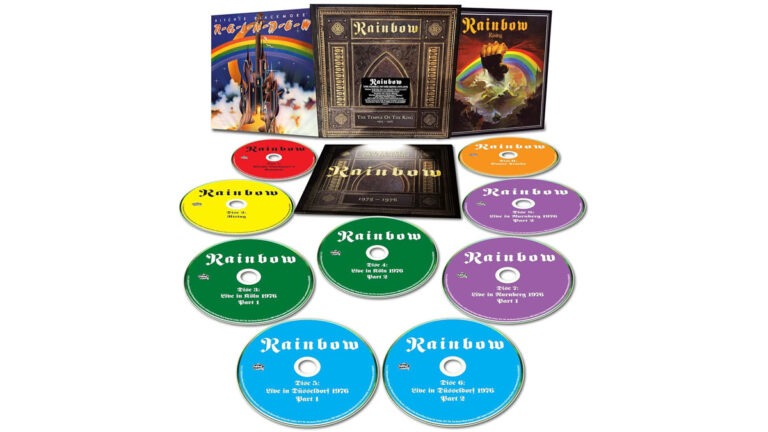 RAINBOW Celebrates 50th Anniversary with “Temple Of The King” 9-CD Box Set