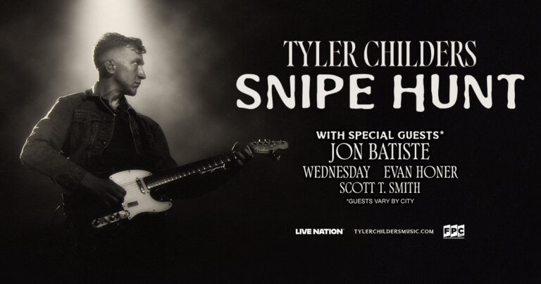 Tyler Childers Announces Massive 2026 ‘Snipe Hunt’ Tour With Jon Batiste And Wednesday