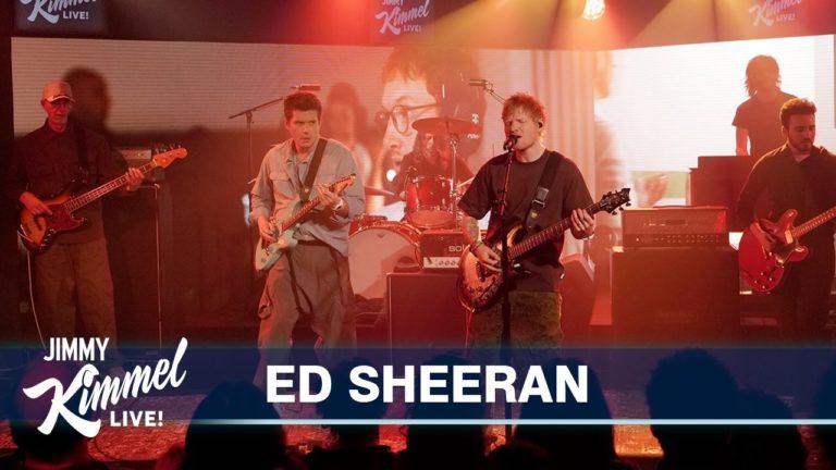 Ed Sheeran Joins Forces With Dave Grohl and John Mayer To Perform “Drive” From ‘F1 The Movie’
