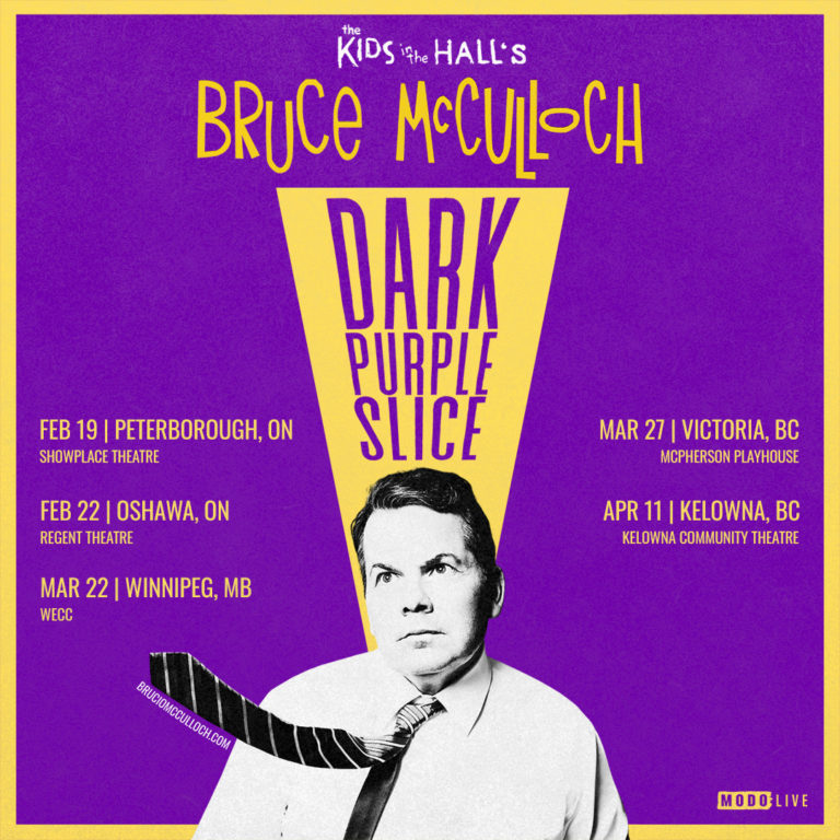 Kids In The Hall Legend Bruce McCulloch Returns With ‘Dark Purple Slice’ Tour