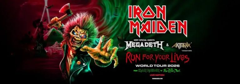 Iron Maiden Brings “Run For Your Lives World Tour” To North America For 50th Anniversary