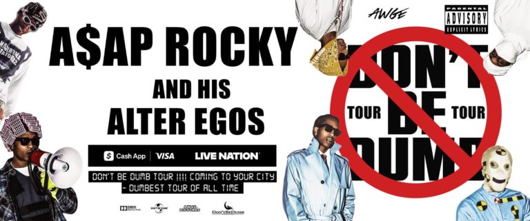 A$AP Rocky Announces Don’t Be Dumb World Tour