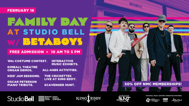 Family Day At Studio Bell Brings Music, Museums, And BETABOYS To The Forefront