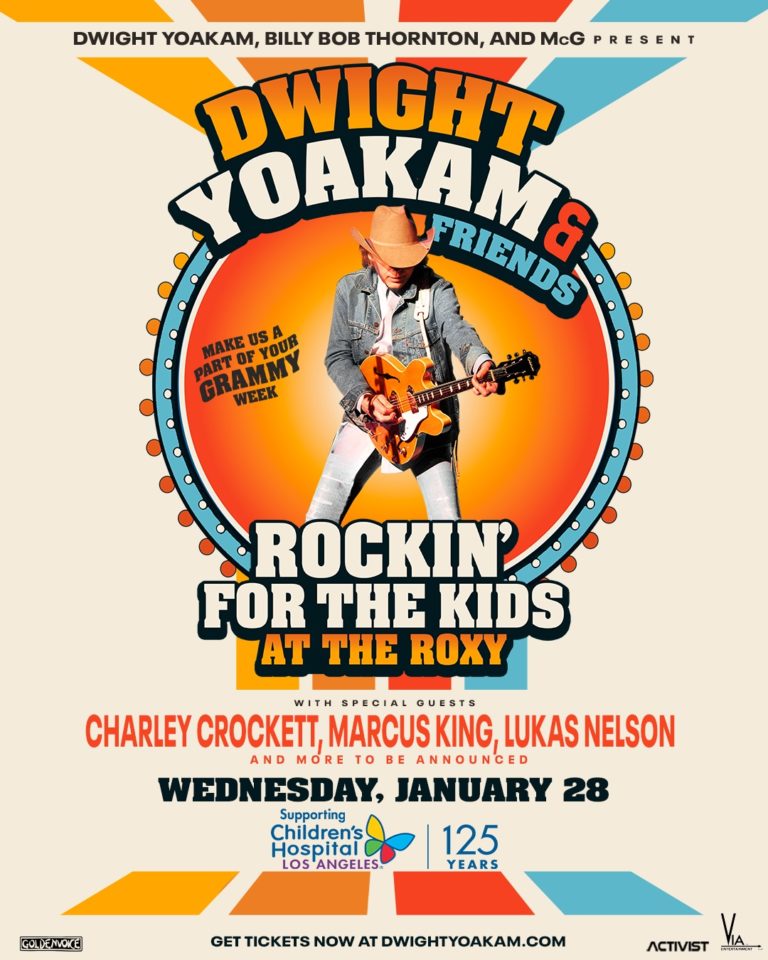 Dwight Yoakam Announces Inaugural ‘Rockin’ for the Kids’ Charity Concert At The Roxy
