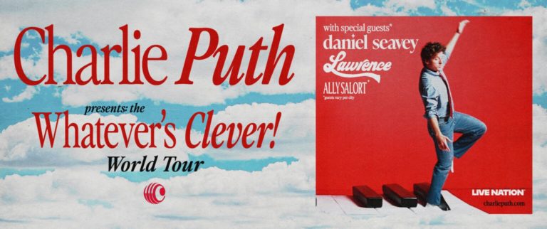Charlie Puth Announces Whatever’s Clever! World Tour