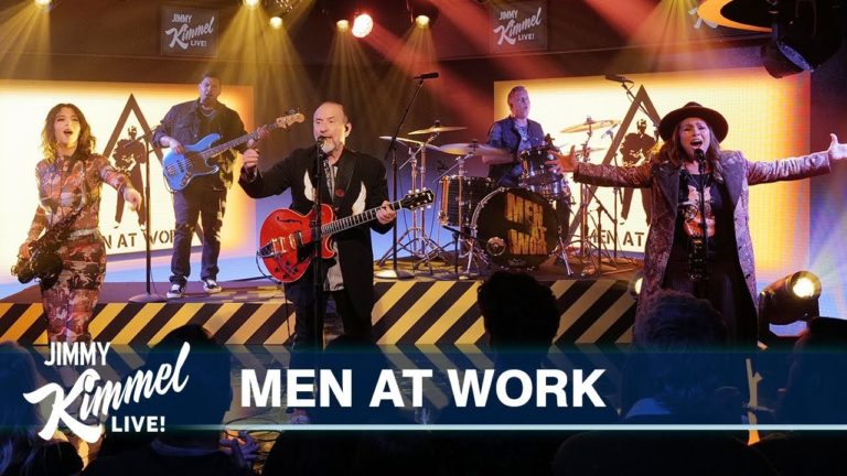 Men At Work Revive “Who Can It Be Now?” On Jimmy Kimmel Live