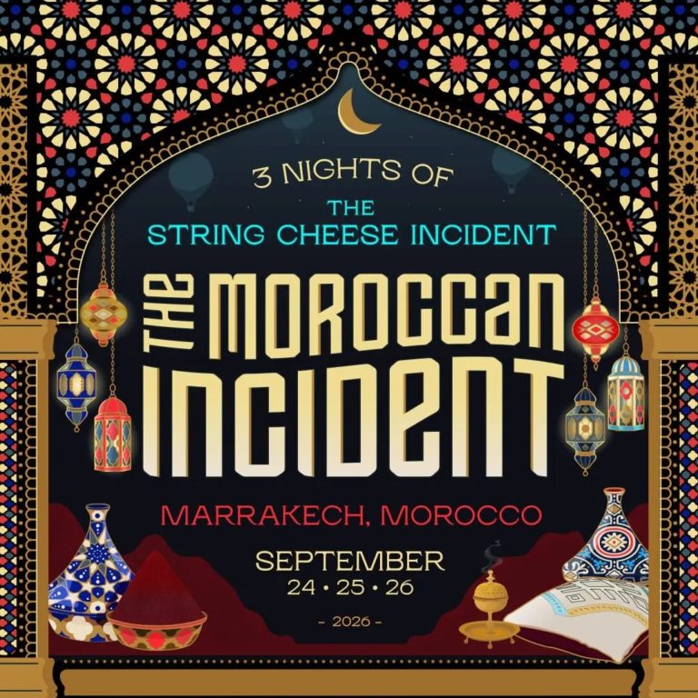 The String Cheese Incident Announces The Moroccan Incident Destination Event In Marrakech