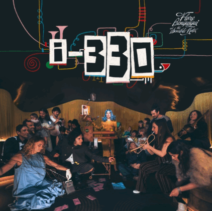 Flore Benguigui & The Sensible Notes - i-330 - Vinyle Couleur Bleu & Transparent + Carte dédicacée