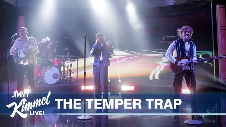 The Temper Trap Perform “Giving Up Air” on Jimmy Kimmel Live