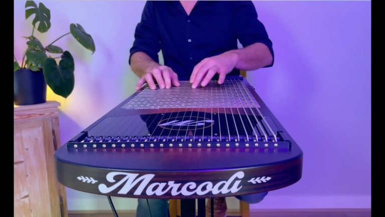 Mathieu Terrade Covers Prince Classic “Purple Rain” On Custom Harpejji M5