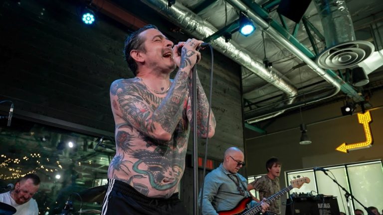 HEADLINE: Swedish Post Punk Outfit Viagra Boys Deliver A Ferocious Live Set For KEXP In Seattle