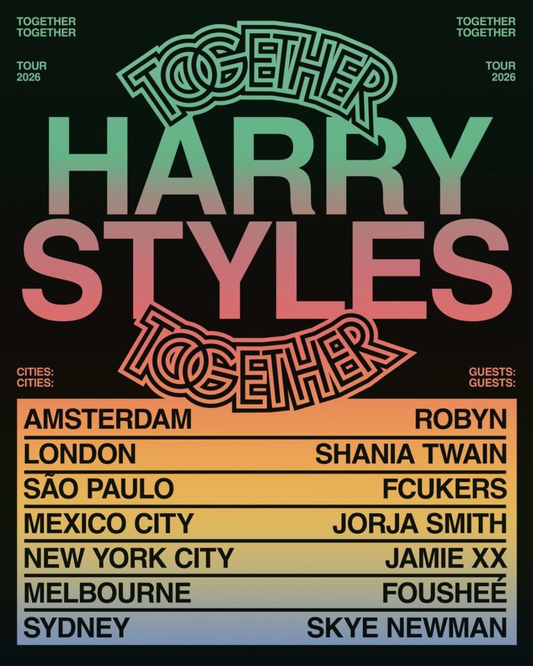 Harry Styles Announces Seven-City Together, Together Residency With 50 Global Shows